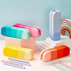 15Pcs Multifunctional Silicone Pen Pouch